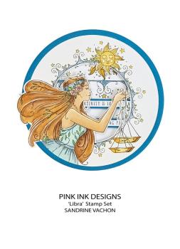 Pink Ink Designs - Stempelset "Libra "The Intellectual" Clear Stamps