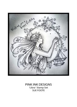 Pink Ink Designs - Stempelset "Libra "The Intellectual" Clear Stamps