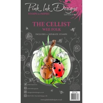 Pink Ink Designs - Stempelset "The Cellist" Clear Stamps