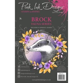 Pink Ink Designs - Stempelset "Brock" Clear Stamps