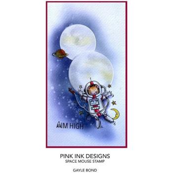 Pink Ink Designs - Stempelset "Rocket Mouse" Clear Stamps