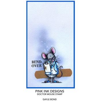 Pink Ink Designs - Stempelset "Doctor Mouse" Clear Stamps