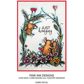 Pink Ink Designs - Stempelset "Corn Mouse" Clear Stamps