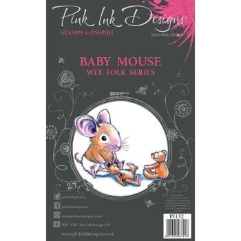 Pink Ink Designs - Stempelset "Baby Mouse" Clear Stamps