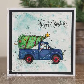 Pink Ink Designs - Stempelset "Happy Ho Ho Ho" Clear Stamps