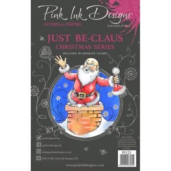 Pink Ink Designs - Stempelset "Just Be-claus" Clear Stamps