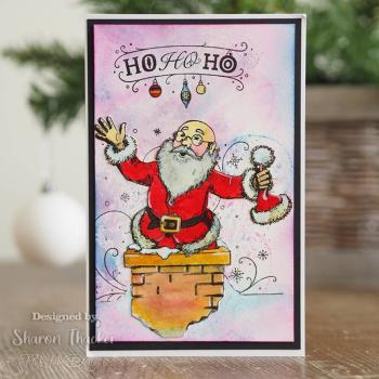 Pink Ink Designs - Stempelset "Just Be-claus" Clear Stamps