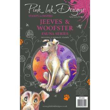 Pink Ink Designs - Stempelset "Jeeves & Woofster" Clear Stamps