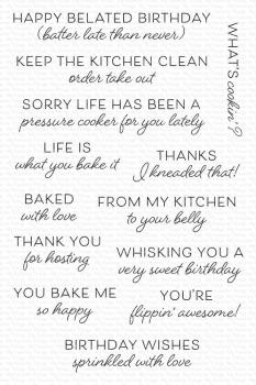 My Favorite Things Stempelset "What's Cookin'?" Clear Stamps