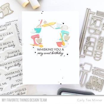 My Favorite Things Stempelset "What's Cookin'?" Clear Stamps