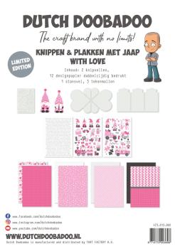 Dutch Doobadoo - Papier Kit "With Love" Crafty Kit - 12 Bogen