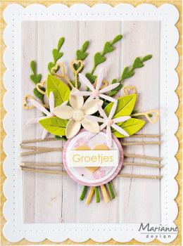 Marianne Design - Präge- und Stanzschablone "Open Heart Sprig" Creatables Dies