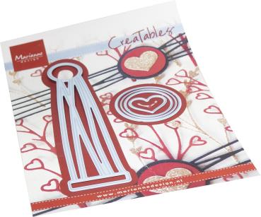 Marianne Design - Präge- und Stanzschablone "Paper Seal" Creatables Dies