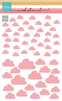 Marianne Design - Schablone A5 "Clouds" Stencil