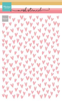 Marianne Design - Schablone A5 "Hearts" Stencil