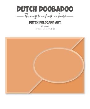 Dutch Doobadoo - Schablone A6 "Oval" Stencil - Dutch Card Art