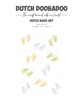 Dutch Doobadoo - Schablone A5 "Baby Feet" Stencil - Dutch Mask Art