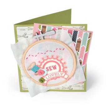 Sizzix - Stanzschablone "Embroidery Hoop" Bigz Craft Dies Design by Eileen Hull