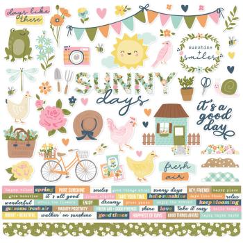 Simple Stories - Collectors Essential Kit " Fresh Air" 12 Bogen Designpapier