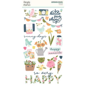 Simple Stories - Collectors Essential Kit " Fresh Air" 12 Bogen Designpapier