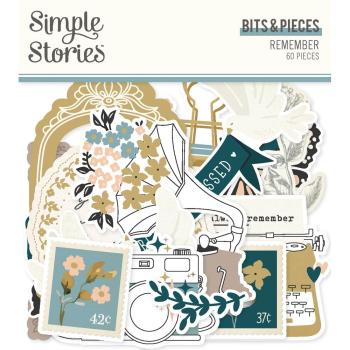 Simple Stories - Stanzteile "Remember" Bits & Pieces 