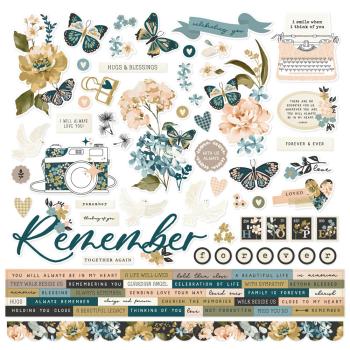 Simple Stories - Aufkleber "Remember" Cardstock Sticker 