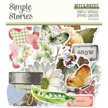 Simple Stories - Stanzteile "Simple Vintage Spring Garden" Bits & Pieces 