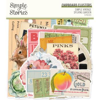 Simple Stories - Stanzteile "Simple Vintage Spring Garden" Die Cuts