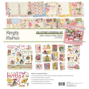 Simple Stories - Collectors Essential Kit "Simple Vintage Spring Garden" 12 Bogen Designpapier