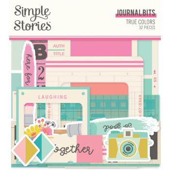 Simple Stories - Stanzteile "True Colors" Journal Bits & Pieces 