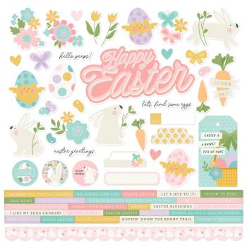 Simple Stories - Collections Kit "Hoppy Easter" 12 Bogen Designpapier