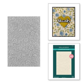 Spellbinders - Prägefolder "Flowers & Foliage" Embossingfolder