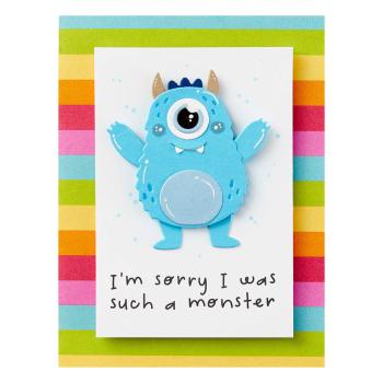 Spellbinders - Stanzschablone "Dancin' Birthday Monster" Dies