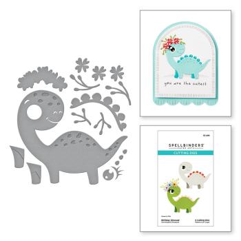 Spellbinders - Stanzschablone "Birthday Dinosaur" Dies