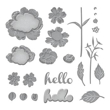 Spellbinders - Stanzschablone "Vintage Florals" Dies