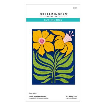 Spellbinders - Stanzschablone "Fresh Picked Daffodils" Dies