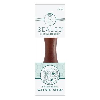 Spellbinders - Wachssiegel Stempel "Timeless Blooms" Waxs Seal Stamp