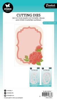 Studio Light - Stanzschablone "Peony Frame Shape" Dies