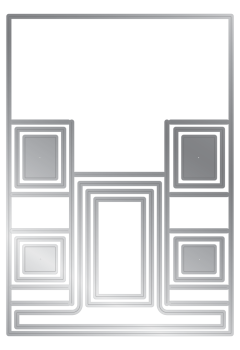 Gemini - Stanzschablone "Centre - Stepper Card" Papercraft Dies