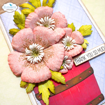 Elizabeth Craft Designs - Stempelset "Flower Centers" Clear Stamps