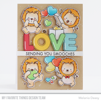 My Favorite Things Stempelset "Lovely Lions" Clear Stamps