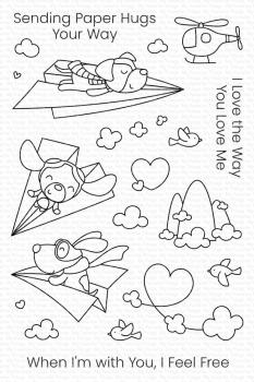 My Favorite Things Stempelset "Paper Planes" Clear Stamps
