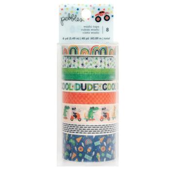 American Crafts - Decorative Tape "Cool Boy" Washi Tape