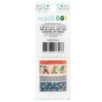 American Crafts - Decorative Tape "Cool Boy" Washi Tape