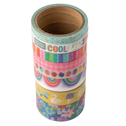 American Crafts - Decorative Tape "Cool Girl" Washi Tape