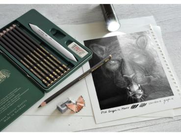 Faber Castell "Pitt Graphite Matt Pencil & Castell 9000" 20 Bleistifte