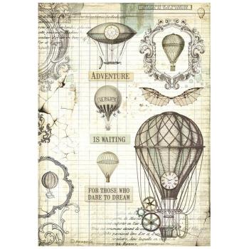 Stamperia - Decopatch Papier "Balloon" Decoupage A4 - 6 Bogen  