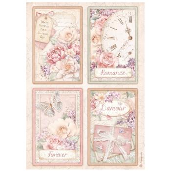 Stamperia - Decopatch Papier "Selection" Decoupage A4 - 6 Bogen  