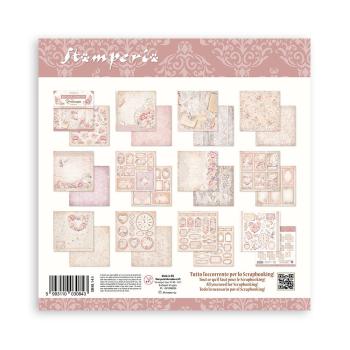 Stamperia - Designpapier "Romance Forever" Paper Pack 12x12 Inch - 10 Bogen