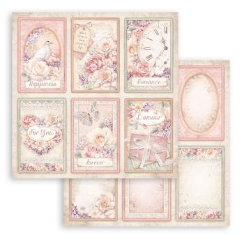 Stamperia - Designpapier "Romance Forever" Paper Pack 12x12 Inch - 10 Bogen